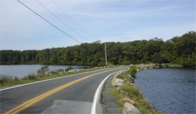 across Lake Welch